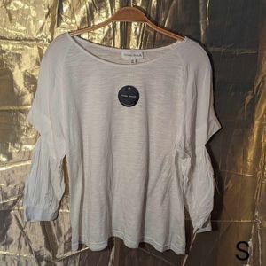 Women's White Top Small